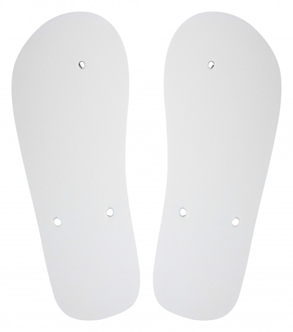 CreaPlaya papuci de plajă personalizați  alb