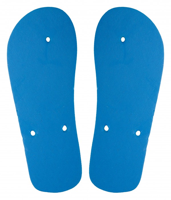 CreaPlaya papuci de plajă personalizați  albastru