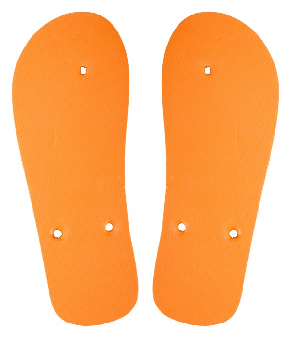 CreaPlaya papuci de plajă personalizați  portocaliu