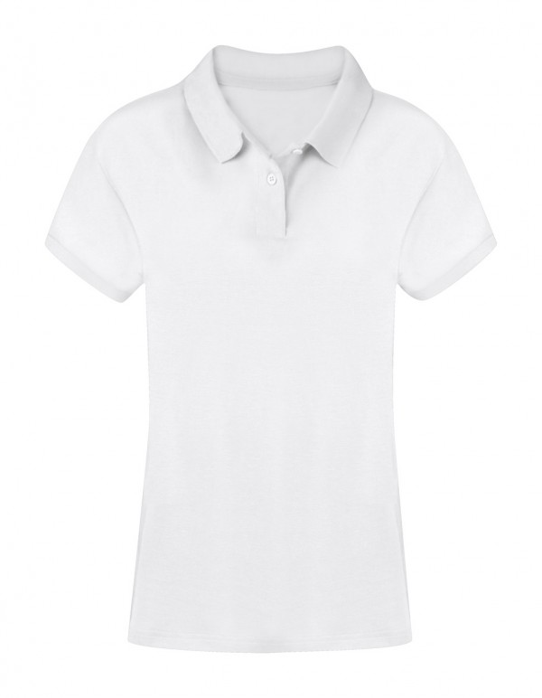 Koupan tricou polo damă L alb