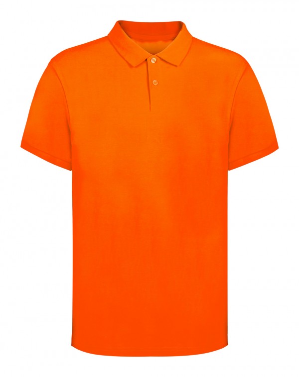 Koupan tricou polo    portocaliu
