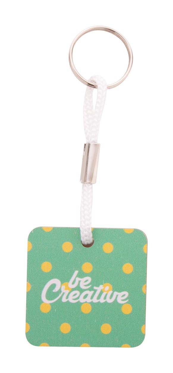 Woody Plus C Breloc personalizat  alb