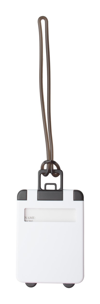 Glasgow etichetă bagaje  alb