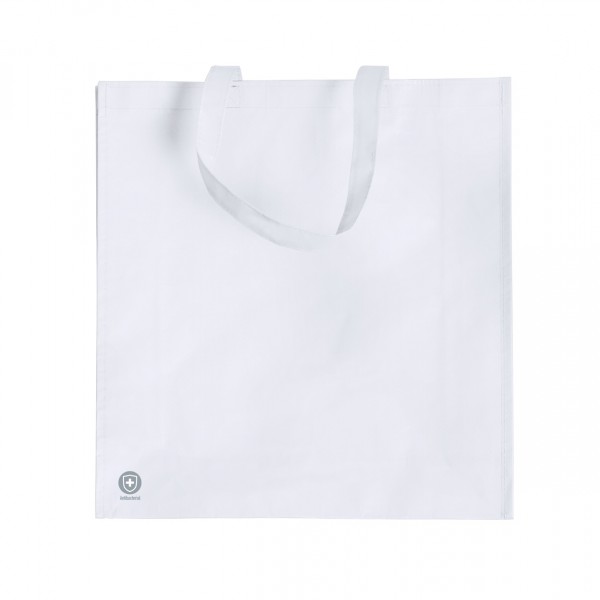 Kiarax sacoșă de cumpărături, antibacteriană  alb