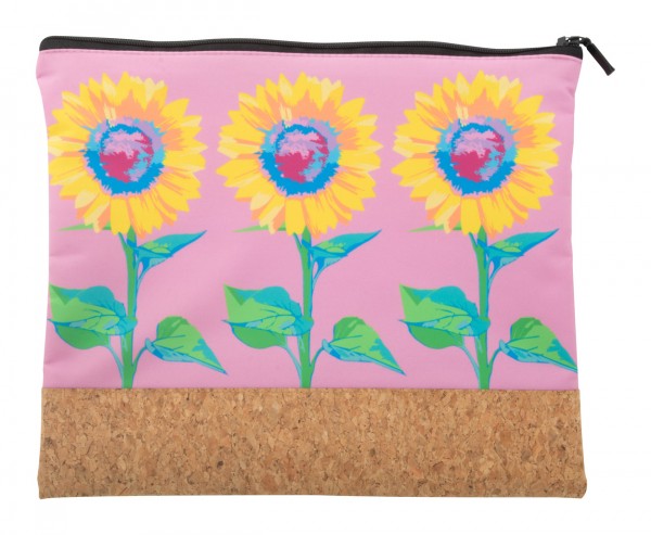 CreaBeauty Cork L geantă cosmetice personalizată  negru