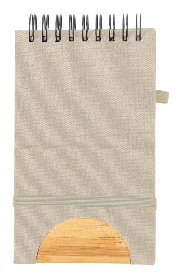 Brevi carnețel RPET  natural