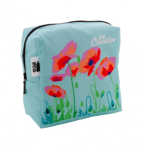 CreaBeauty Square M geantă cosmetică, personalizată  negru