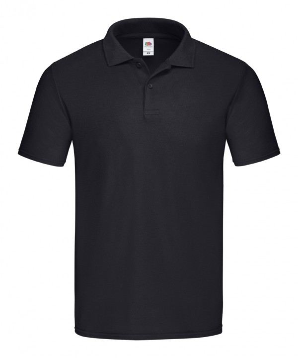 Original Polo Tricou polo XXL negru