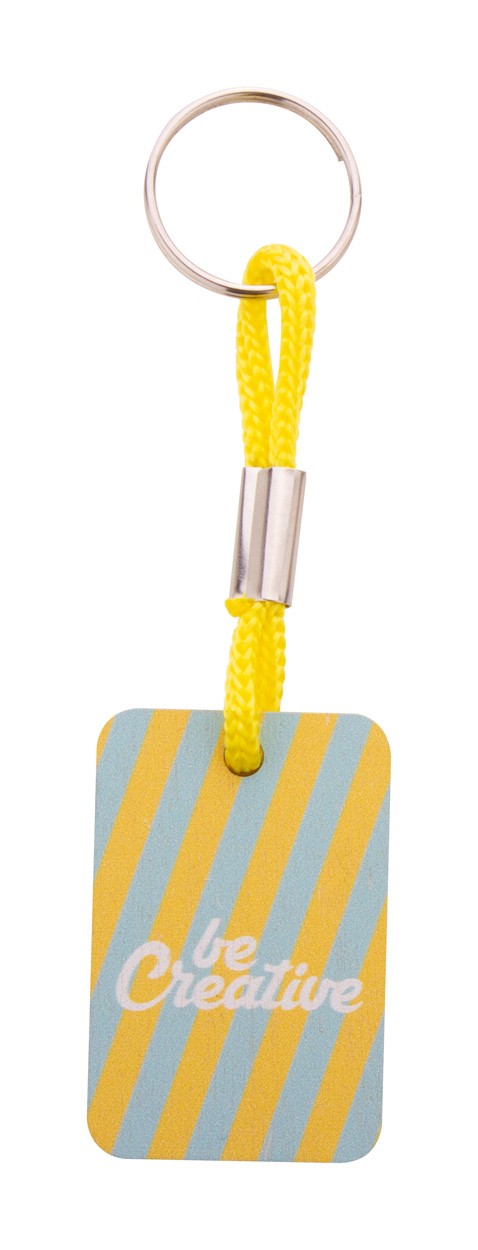 Woody Plus D Breloc personalizat  galben