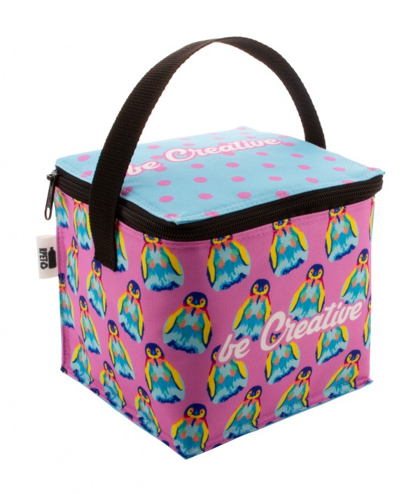 CreaCool 4 geantă termică, personalizată  negru