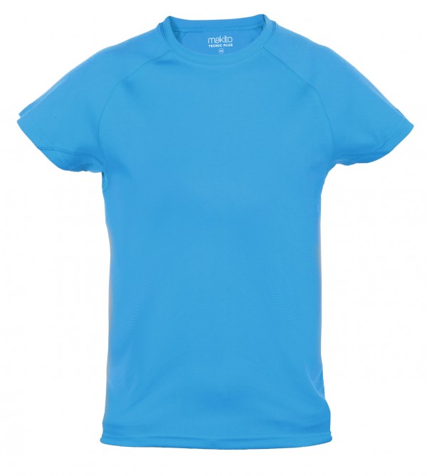 Tecnic Plus K tricou copii 10-12 albastru deschis