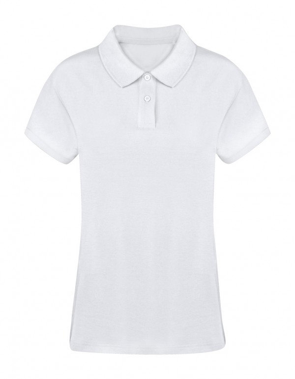 Koupan tricou polo damă M alb