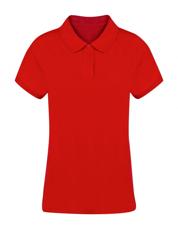 Koupan tricou polo damă  roșu