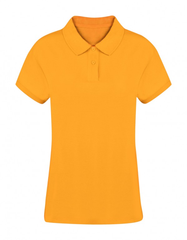 Koupan tricou polo damă  auriu