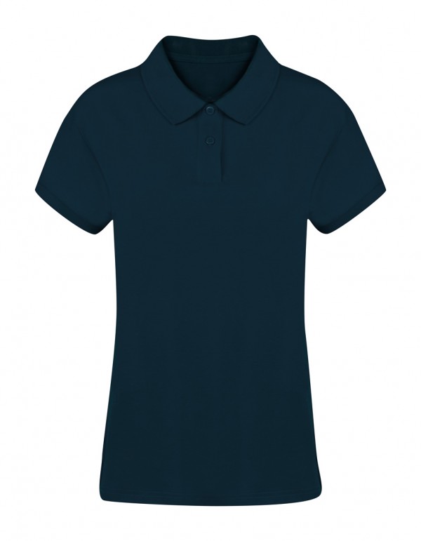 Koupan tricou polo damă  albastru închis