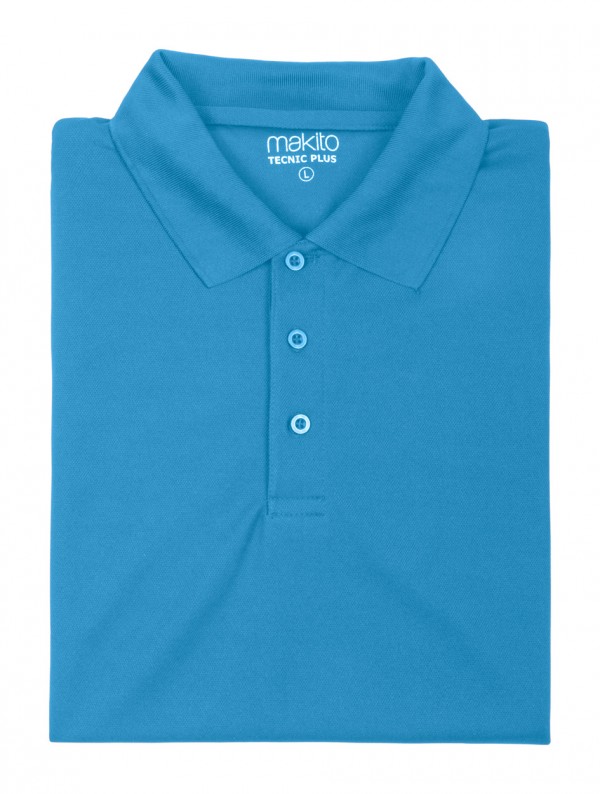 Tecnic Plus tricou polo XXL albastru deschis