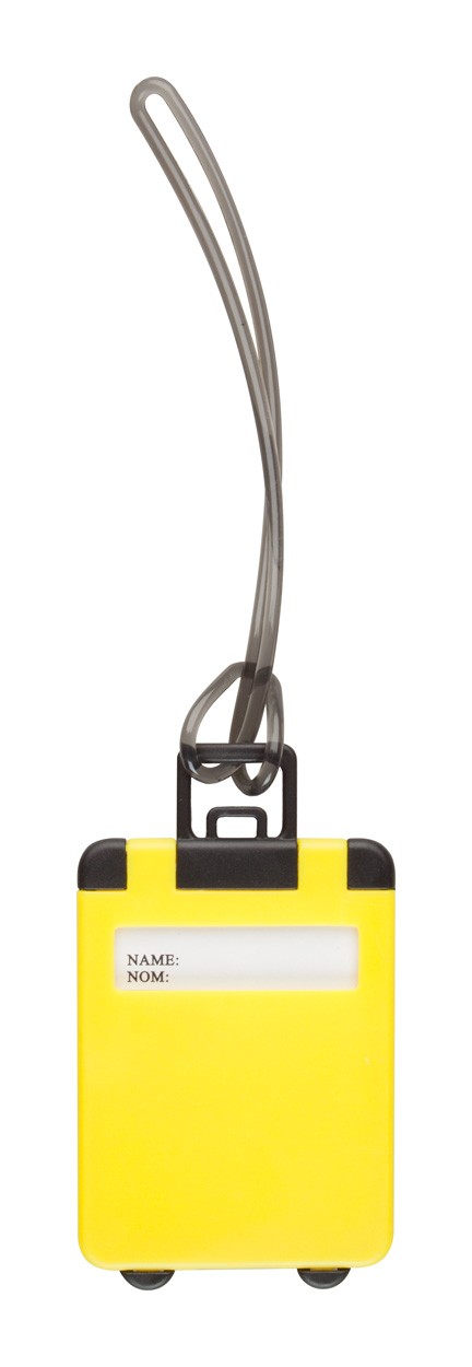 Glasgow etichetă bagaje  galben