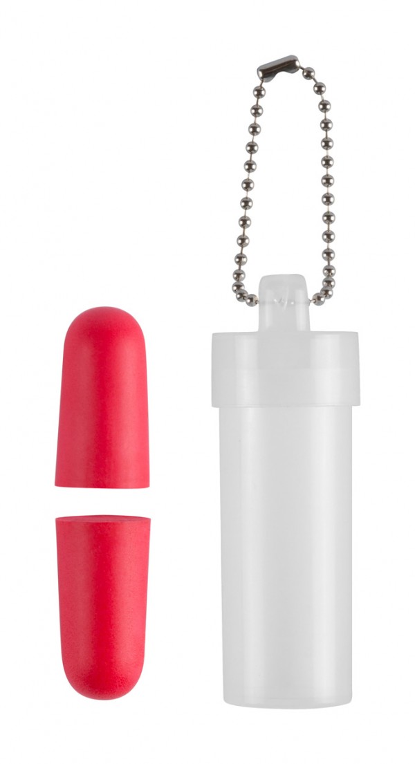 Plux dopuri de urechi  roșu