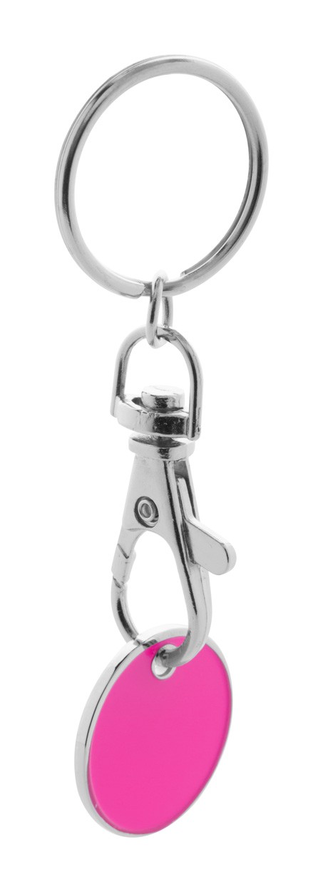Eurocoin breloc  roz