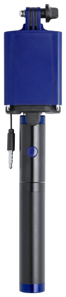 Slatham sefie stick cu power bank  albastru