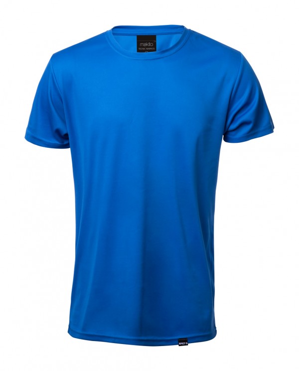 Velocity tricou sport, material reciclat RPET L albastru