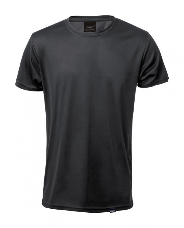 Velocity tricou sport, material reciclat RPET L negru