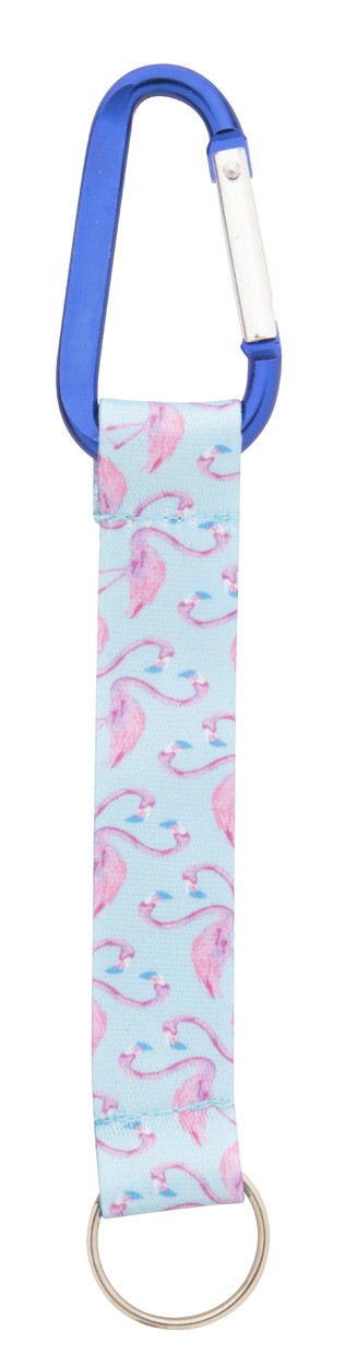 Subiner RPET breloc personalizat  albastru