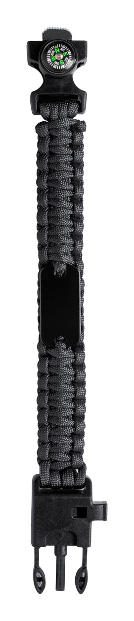 Peary brățară de supraviețuire  negru