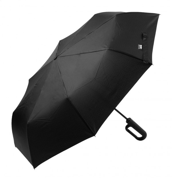 Carabell umbrelă RPET  negru