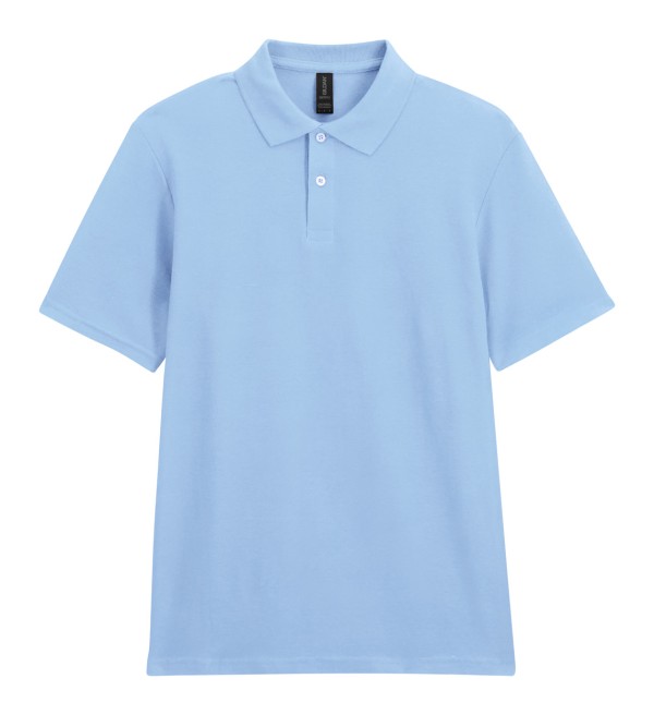 Softstyle Pique tricou polo S albastru deschis