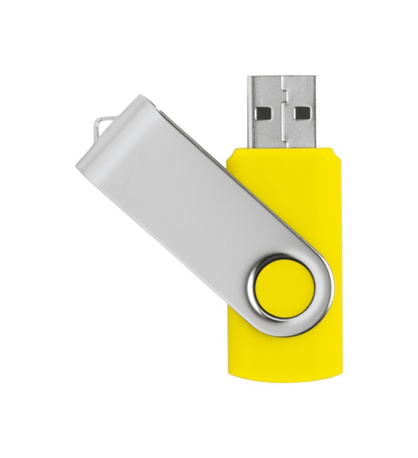 TwistDrive unitate flash USB  galben