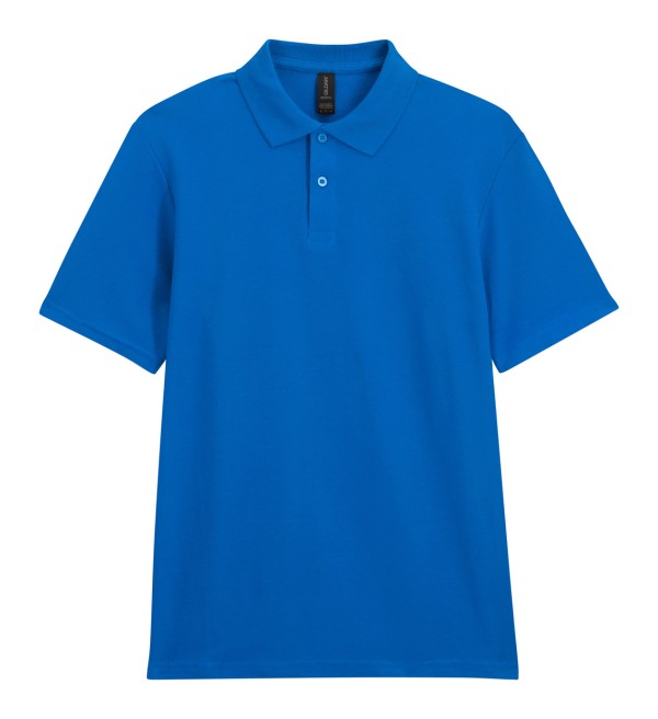 Softstyle Pique tricou polo XL albastru