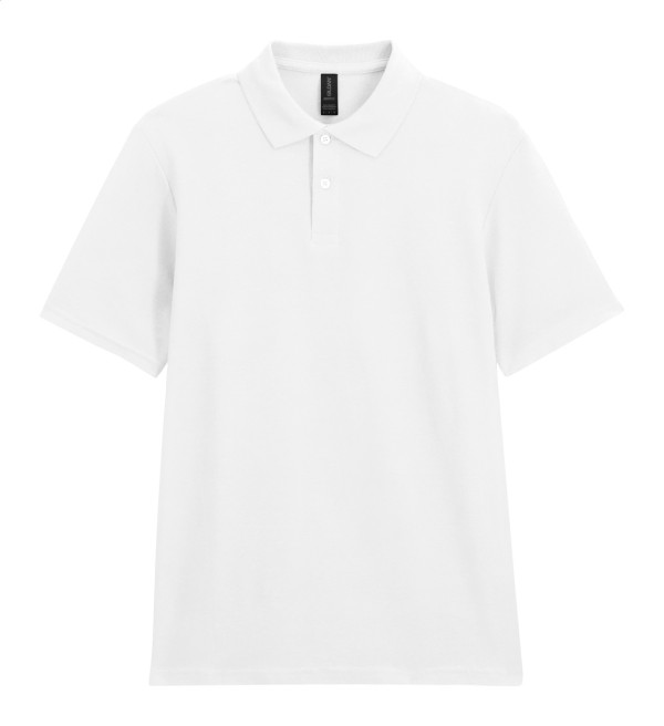 Softstyle Pique tricou polo L alb