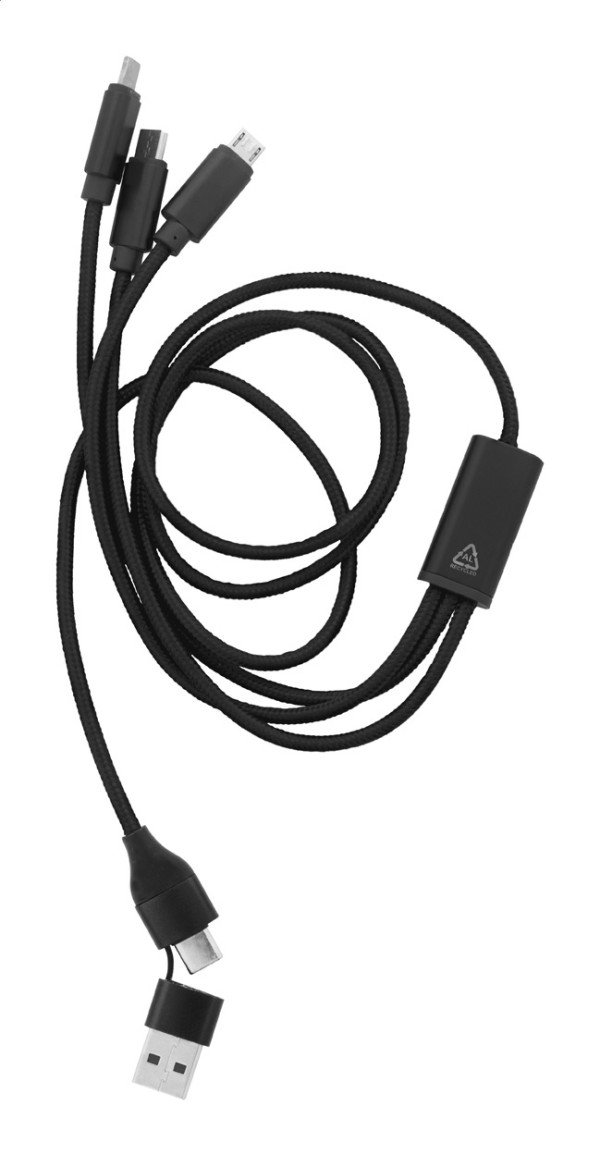 Ralong cablu USB  negru