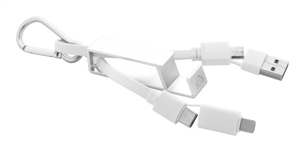 Cappy cablu USB  argintiu