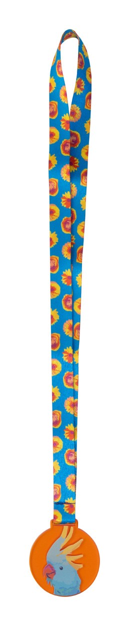 Subdal Colour medalie personalizată  portocaliu transparent