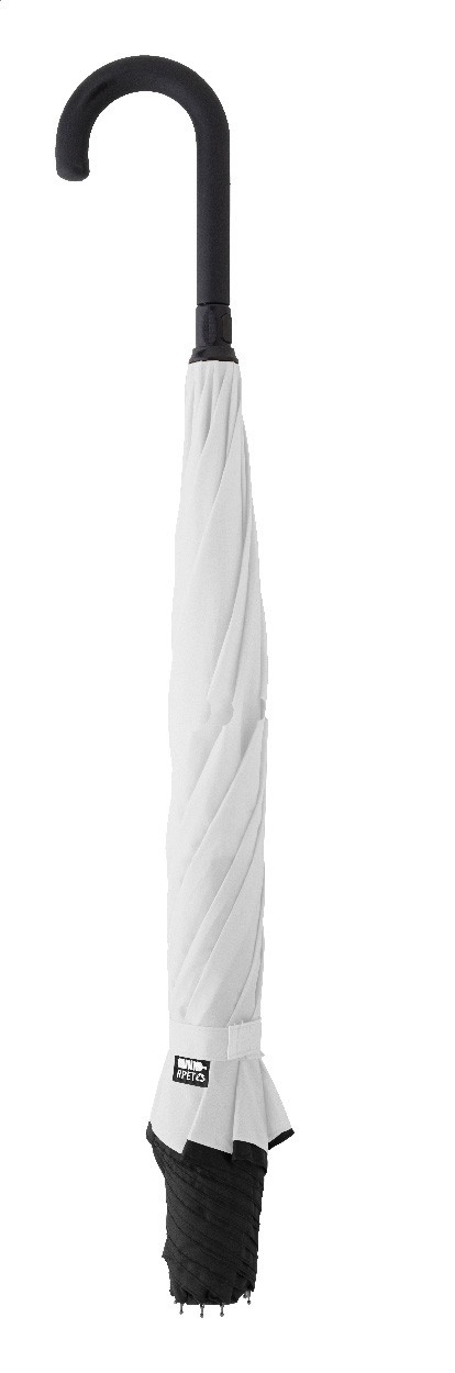 Raura Umbrelă reversibilă, RPET  alb