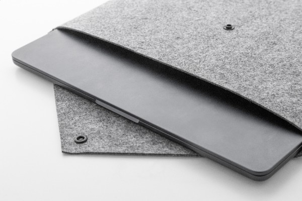 Refelt Slim Mapă pentru documente, RPET  gri