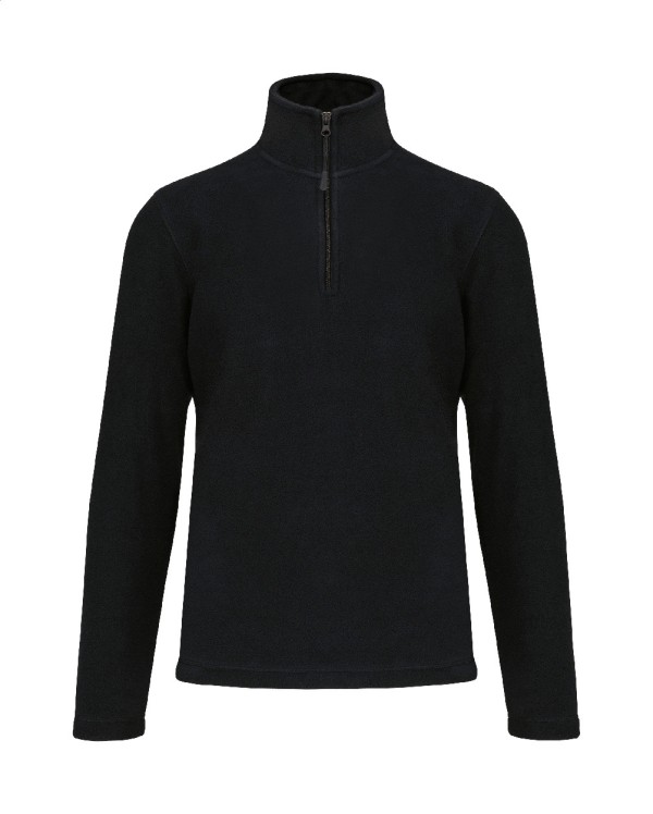 KA912 Jachetă fleece cu fermoar scurt XXL negru