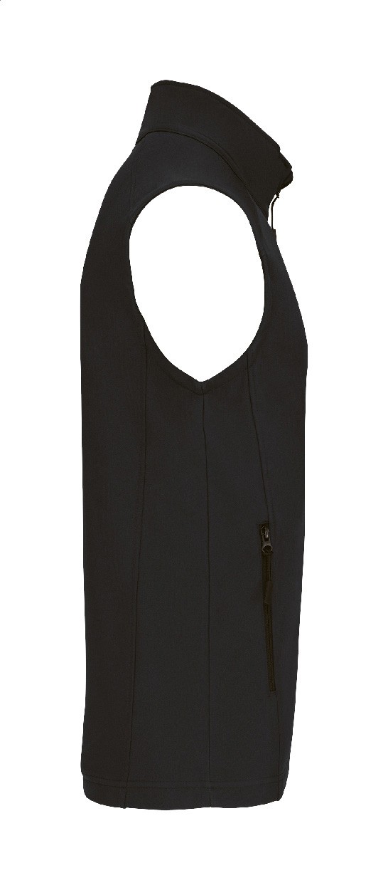 KA403 Vestă softshell, 3 straturi XL negru