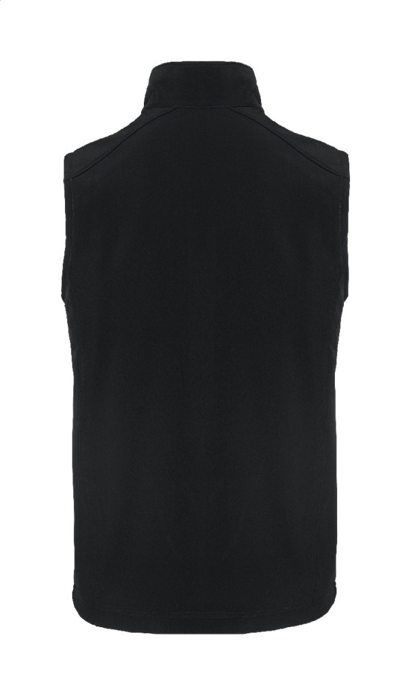 KA423 Vestă softshell, 2 straturi L negru