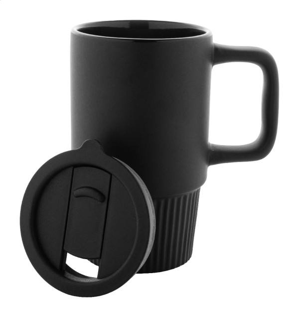 Freyja Cană de voiaj  negru