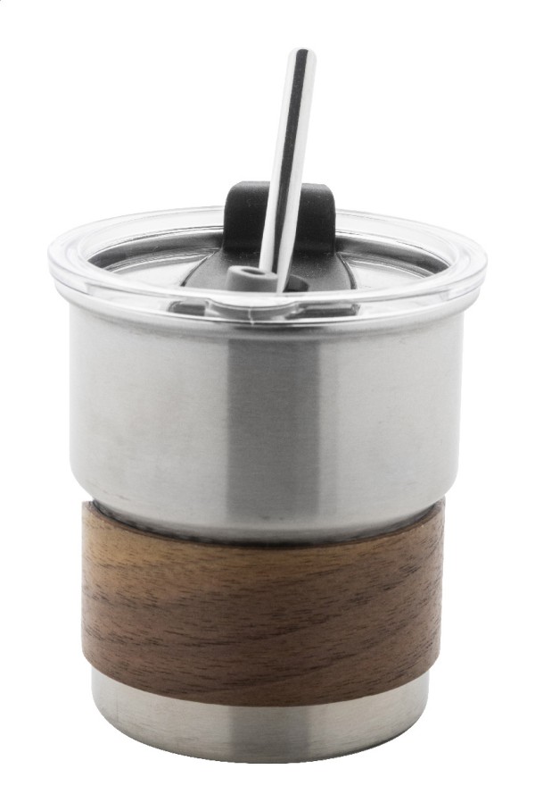 Waffee Pahar de voiaj, RSS  argintiu