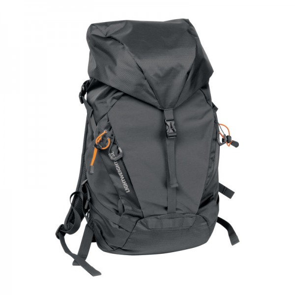 TIM Rucsac de drumeţie cu curea de șold 30 x 18 x 56 cm gri închis