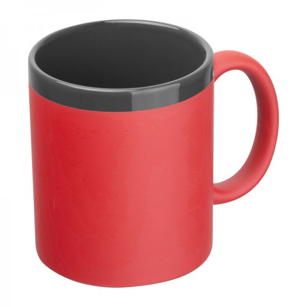 RONALD Ceașcă ceramică, 300 ml ø 8,2 x 9,6 cm Rosu
