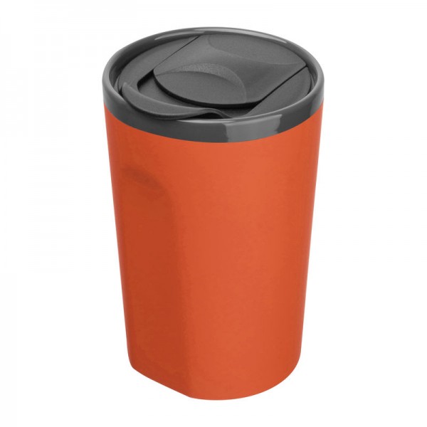 TOMAS Cană ceramică cauciucată, 400 ml ø 8,9 x 13,5 cm Portocaliu