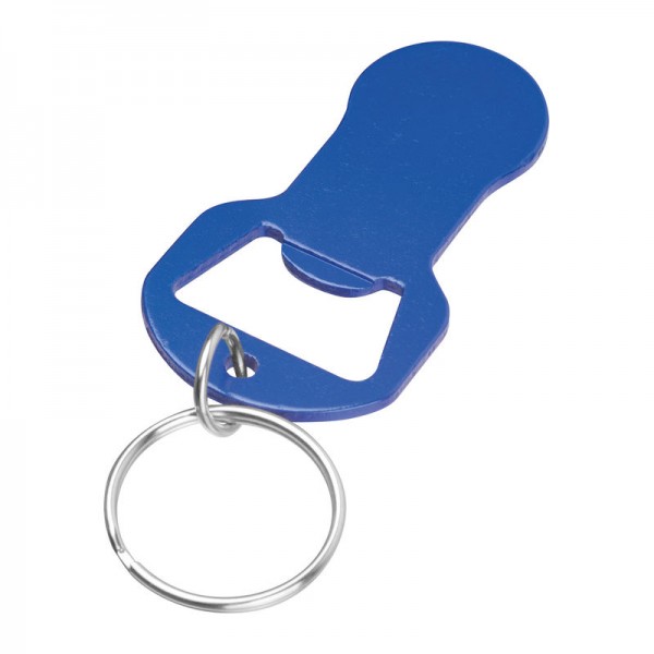 OLIVER Breloc multifuncțional din aluminiu 6,1 x 3,1 x 0,2 cm Albastru