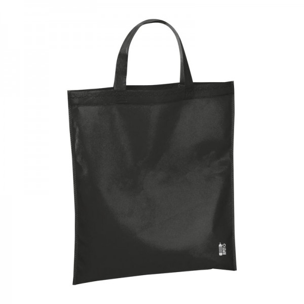 PELAGIA Sacoșă de cumpărături RPET non-woven 36 x 0,3 x 41 cm Negru