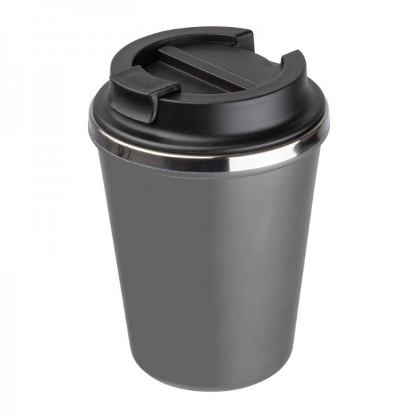 METODY Pahar din oţel inoxidabil cu perete dublu, 350ml ø 9,2 x 12,9 cm Gri