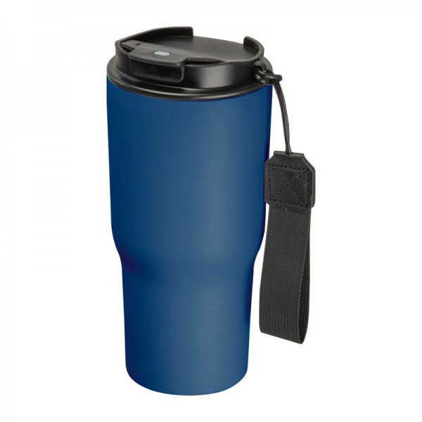 DANA Pahar de băut din oţel inoxidabil, 550 ml ø 8,5 x 19,5 cm Albastru Inchis